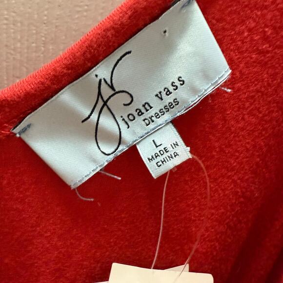 Joan Vass Women's Lava Knit Maxi Dress - Size L - NEW - Cut & Sew - Picture 5 of 7